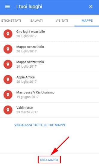 crea mappa