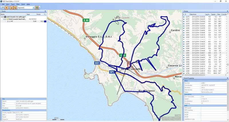 gps track editor