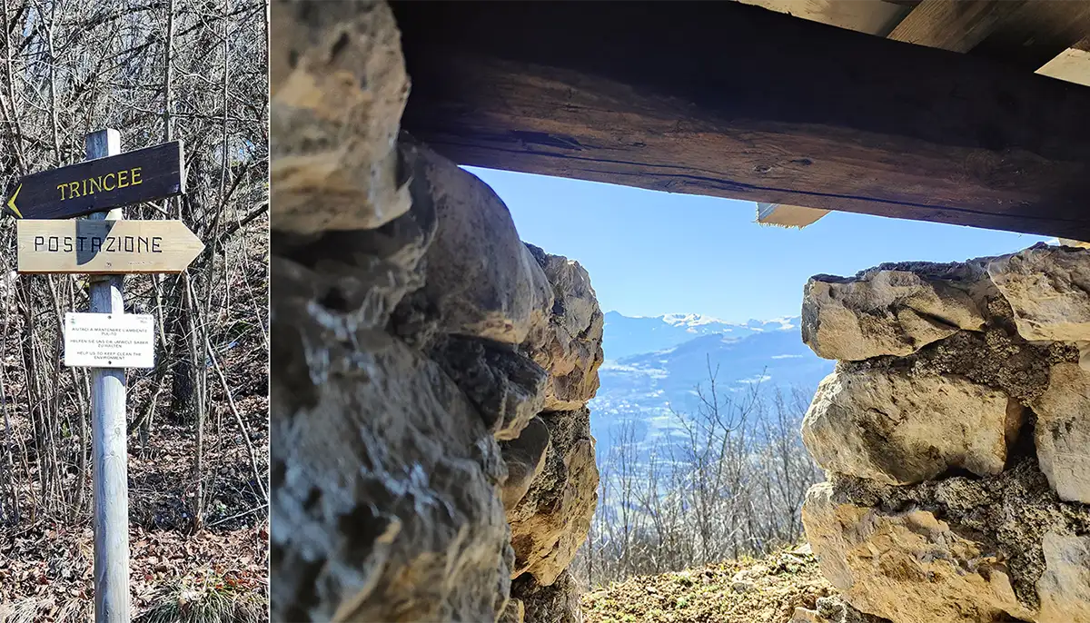 monte nagià grom trincee