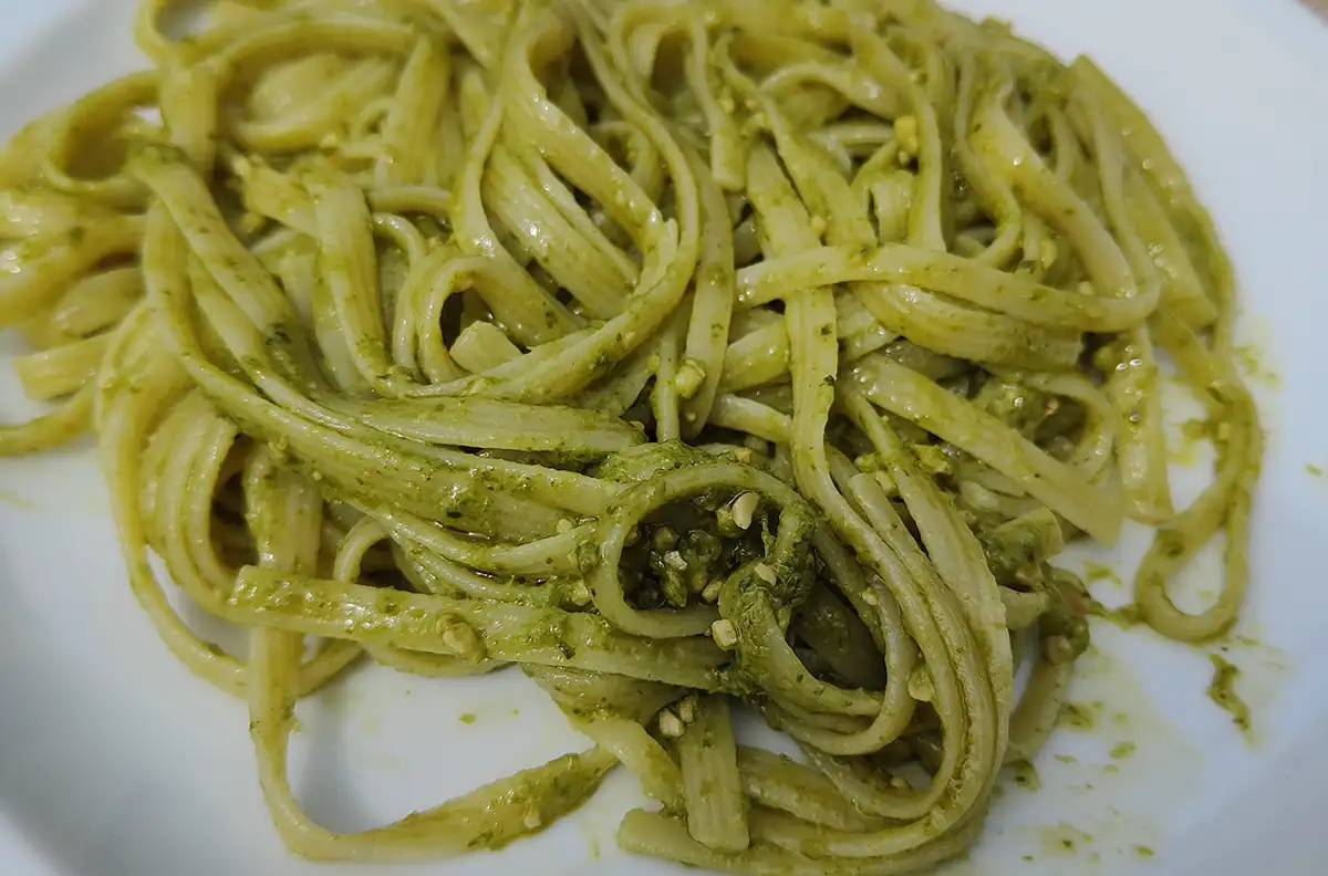 telegrafo trenette al pesto