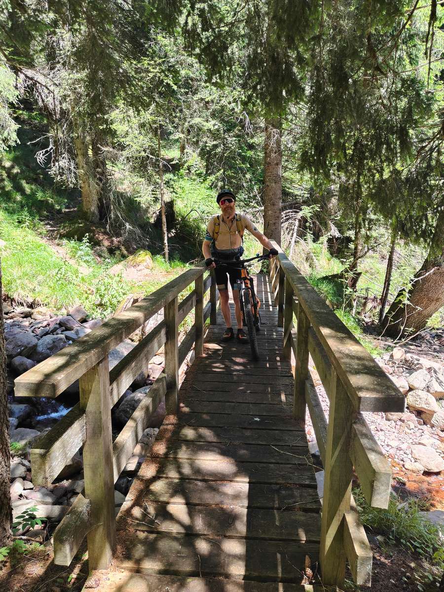 malghe dell alta val di non in bici
