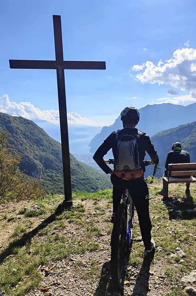 monte casale panorama garda