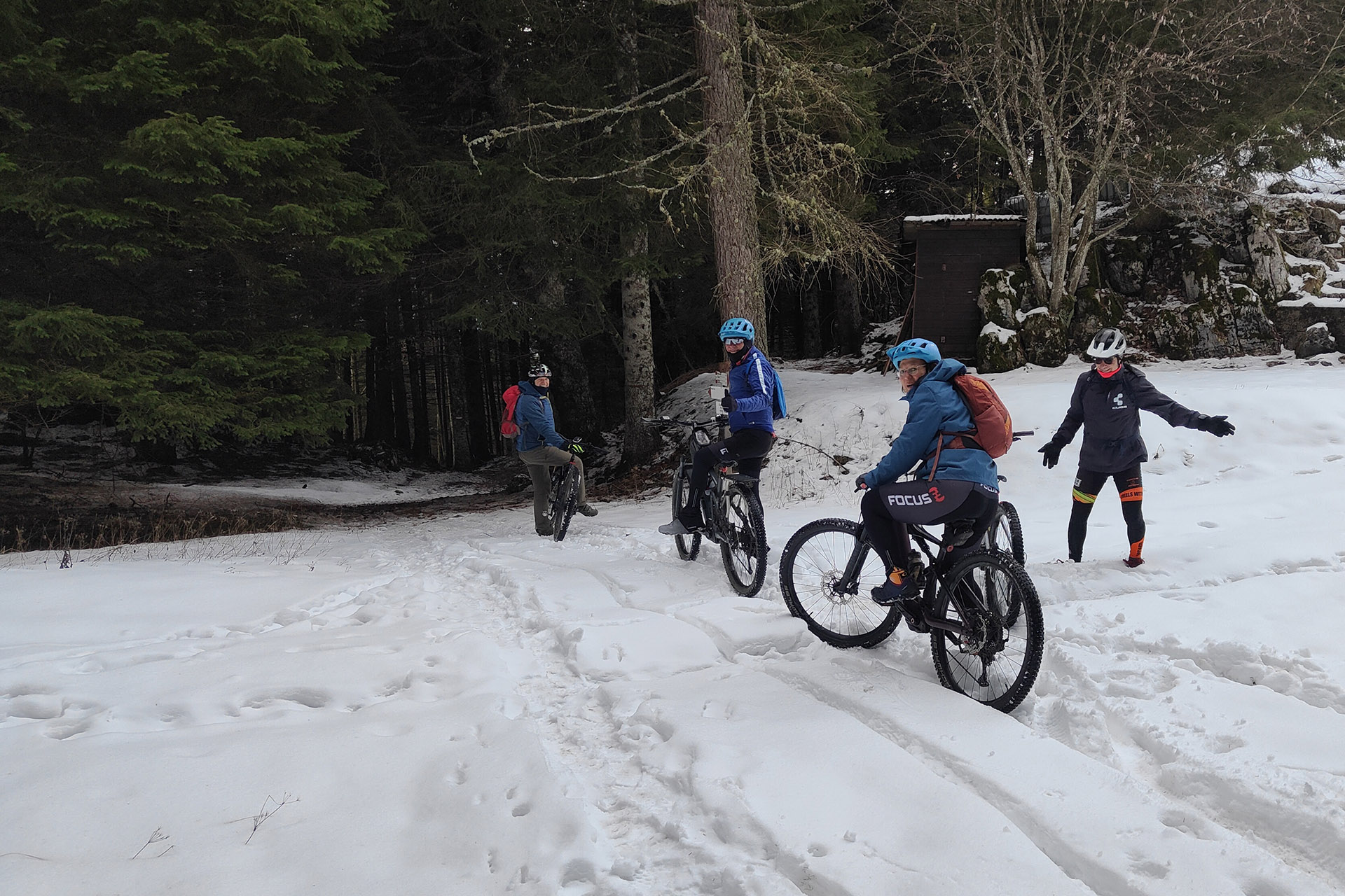 Monte Zugna in MTB: tra funghi giganti, orme di dinosauro e trincee della guerra