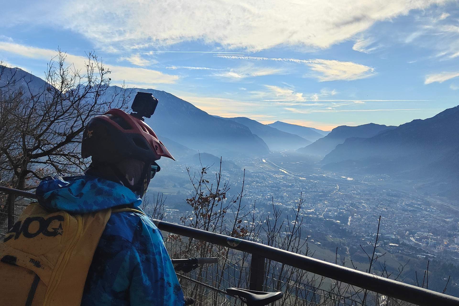 Calisio da Trento: MTB sul monte Argentario trentino