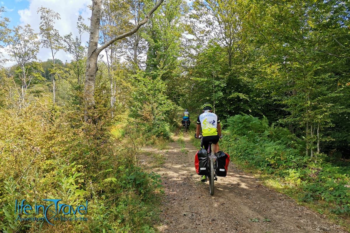 monte penna in bici