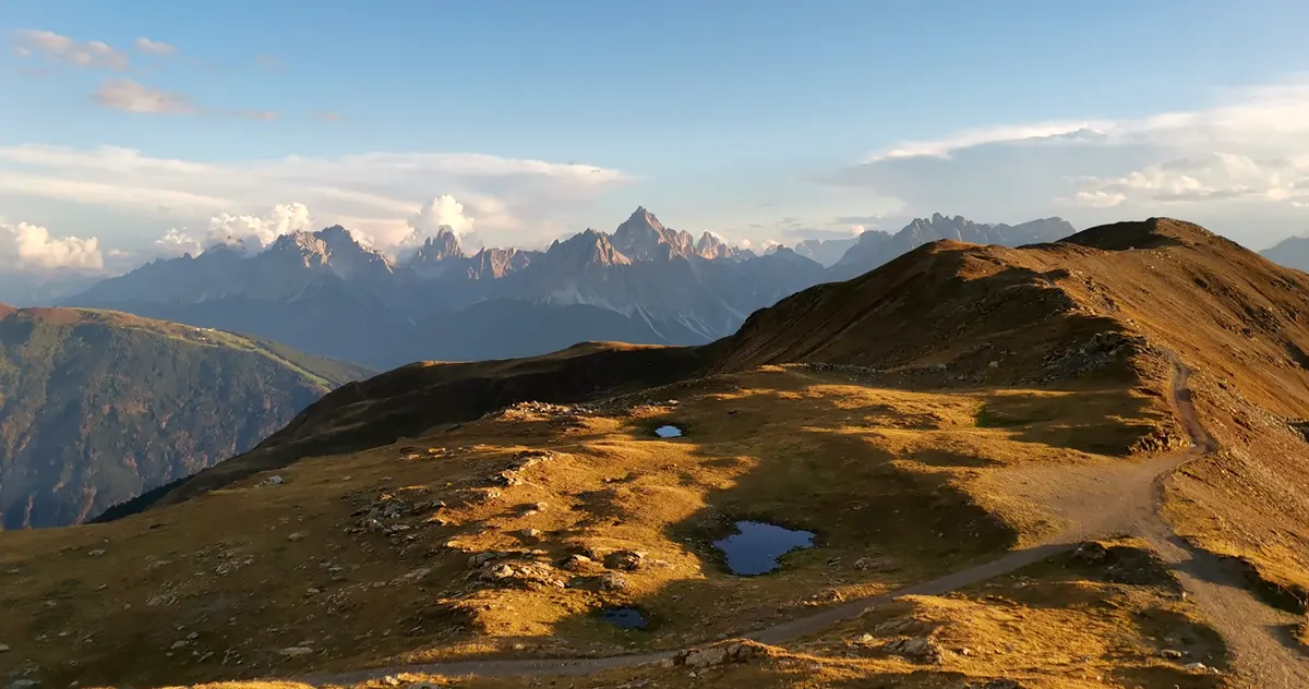 stoneman dolomiti tramonto