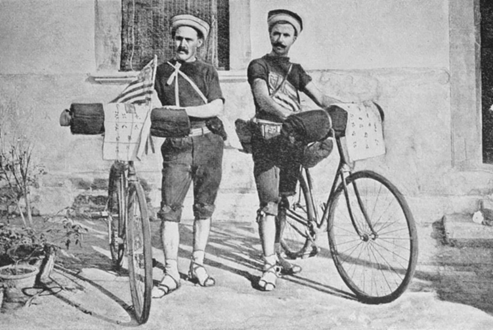 Sachtleben e Allen, il primo giro del mondo con la safety bike