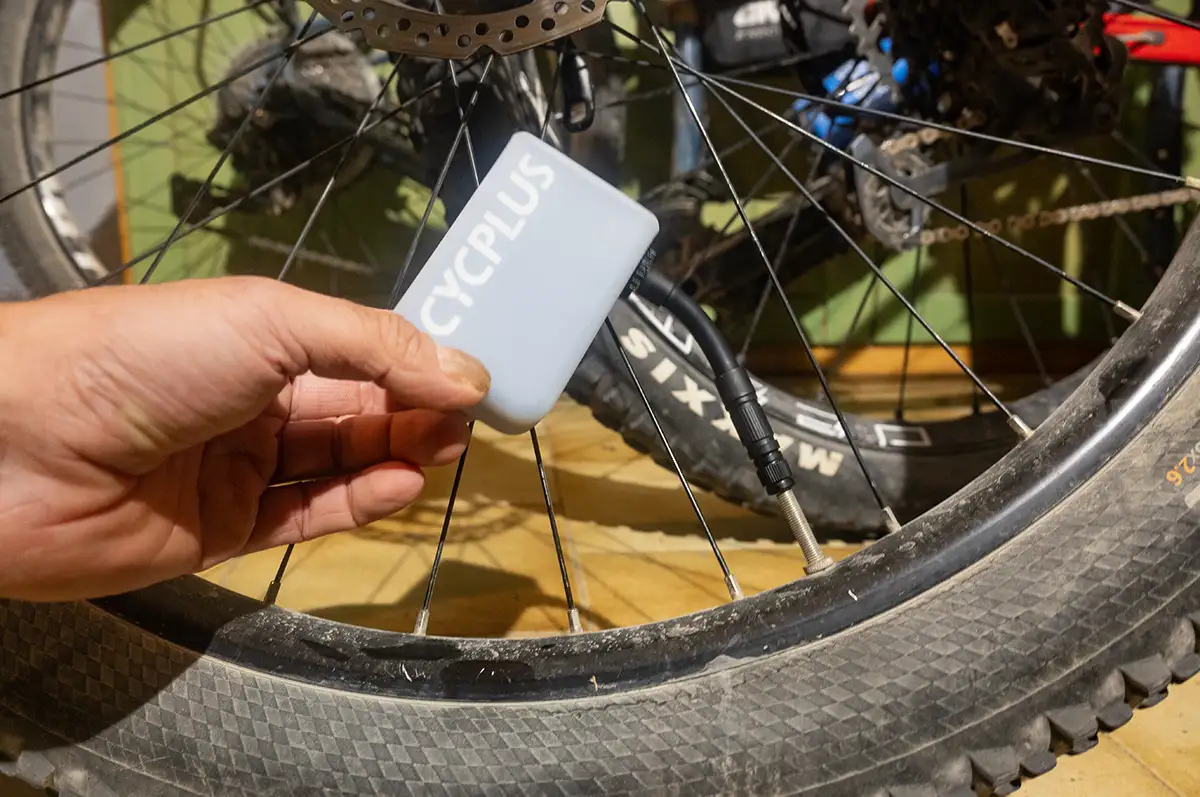cycplus as2 pro max gonfiaggio
