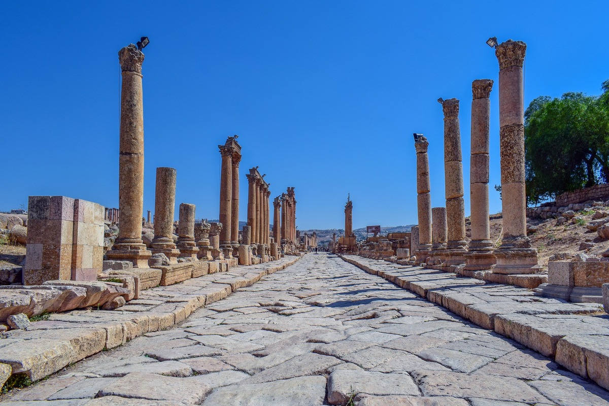 rovine di Jerash pixabay