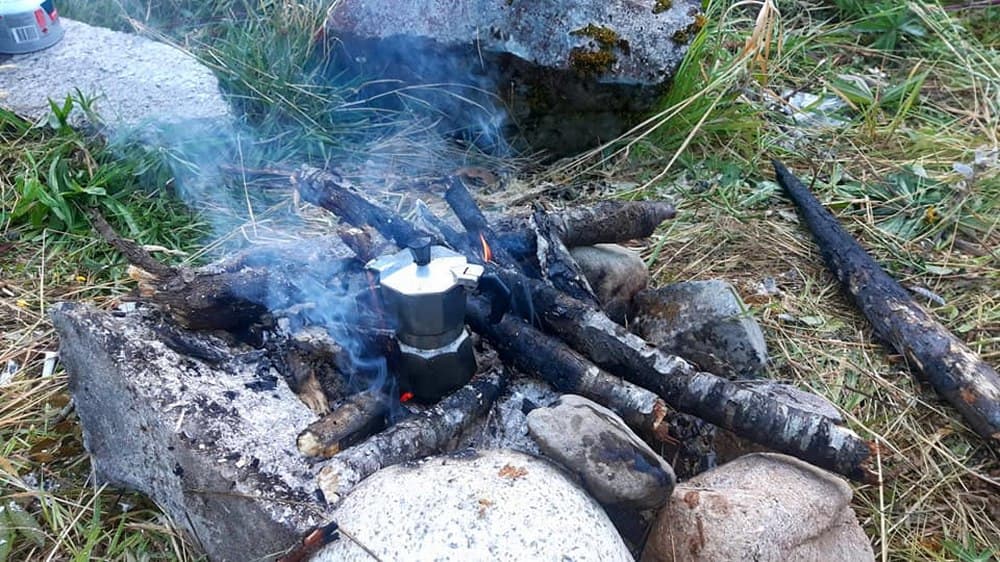 buongiorno mondo con caffe