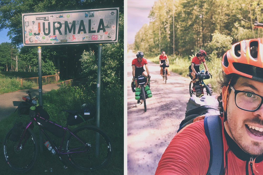 jurmala -  Lettonia in bici