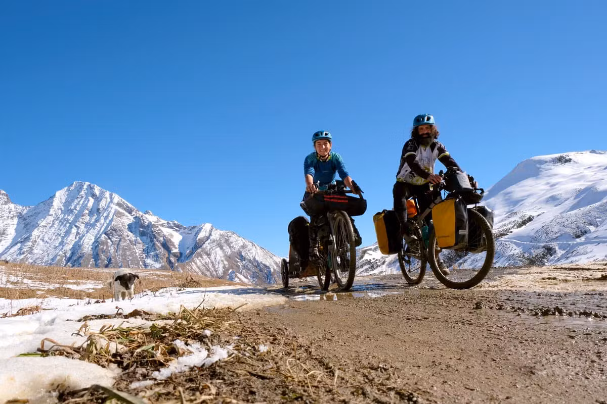 viaggiare in bici