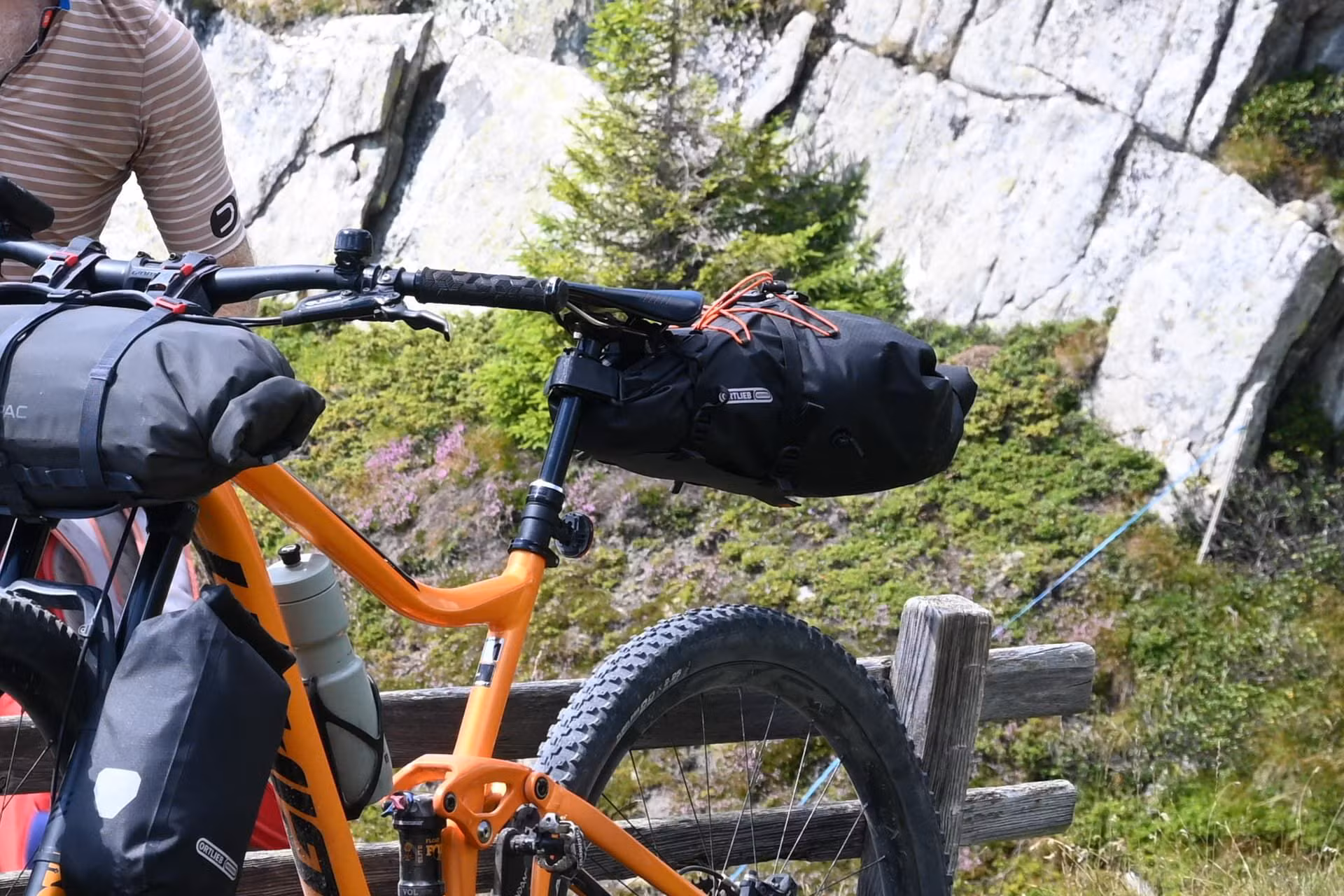 Borse sottosella Bikepacking con telescopico