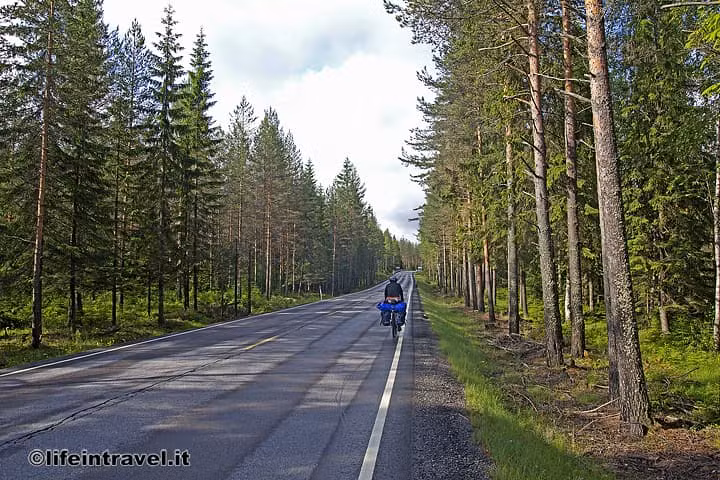 Pedalando verso nord