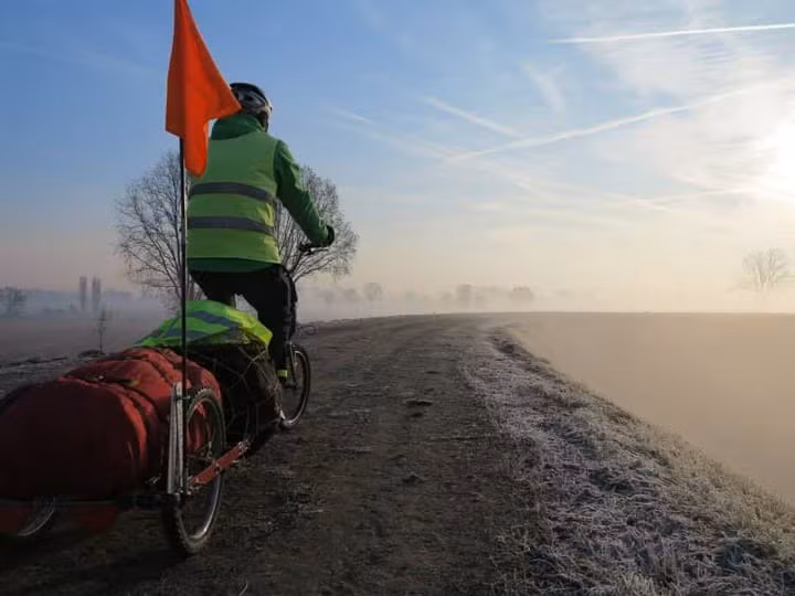 Un cicloviaggiatore in Graziella | Le avventure a due ruote di Girumin