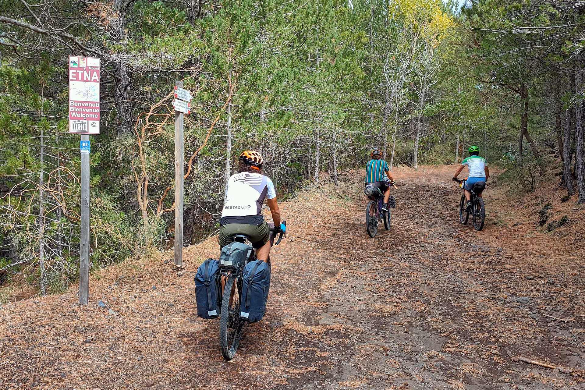 Etna in bicicletta, Pista Altomontana