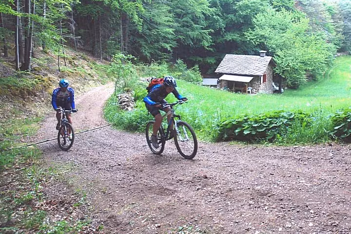 In salita al Lago Santo