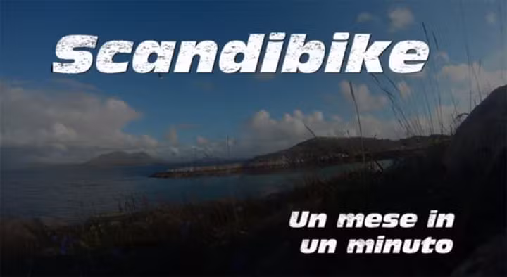 Norvegia in bici: timelapse del viaggio verso nord