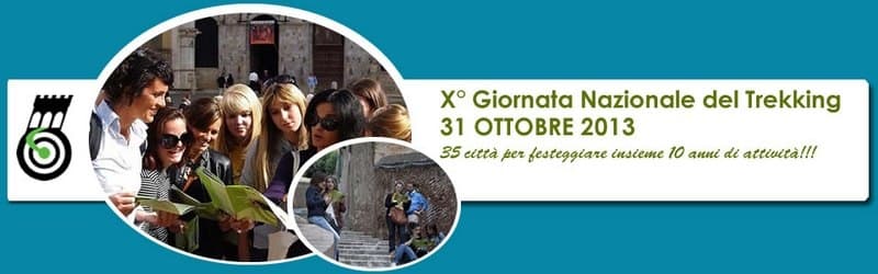 Giornata nazionale del trekking urbano 2013: 31 ottobre in 35 città