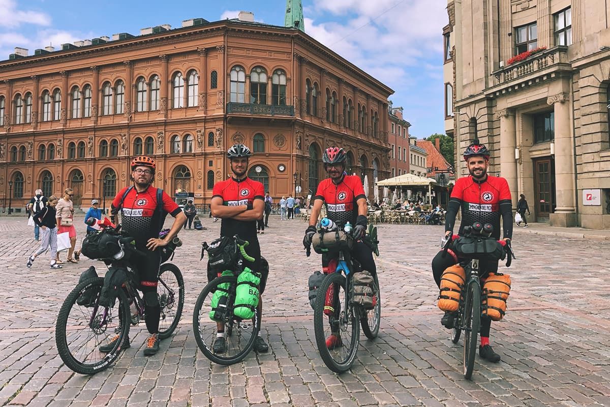 Bikepacking handlebar bags lettonia