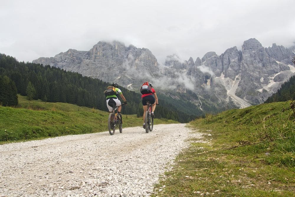 val venegia in bicicletta