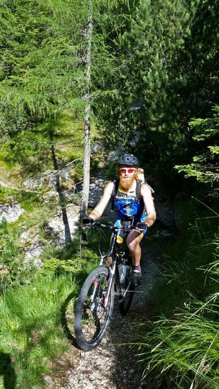 giro antiorario latemar mtb