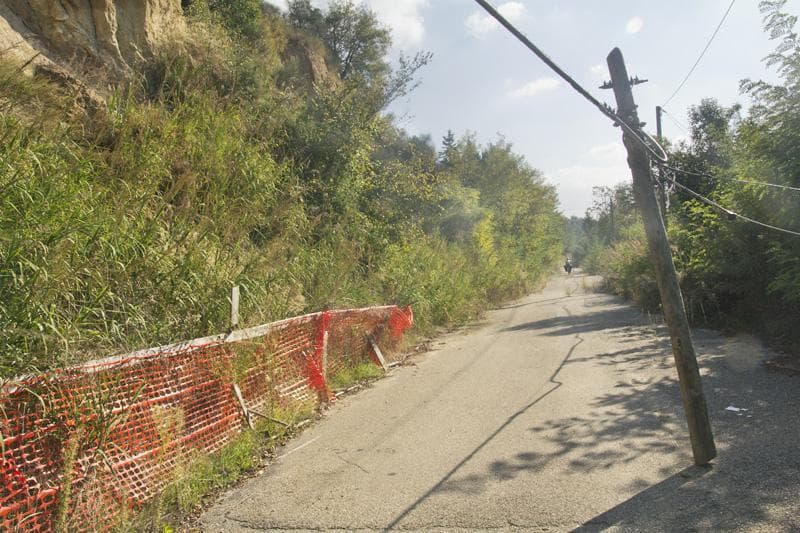 strada chiusa