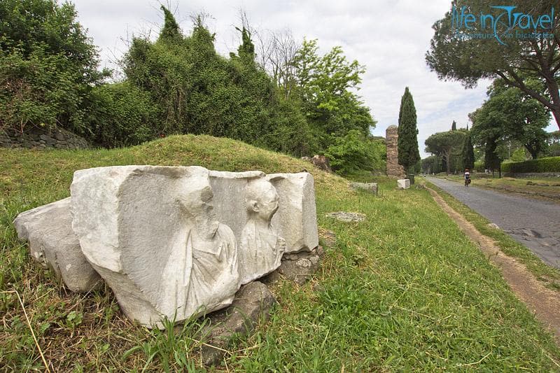 marmi via appia antica