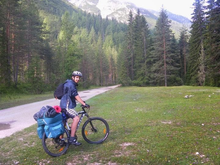 ciclabile delle dolomiti