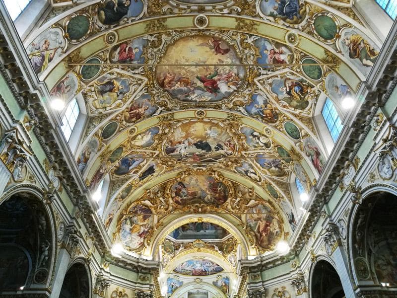 abbazia san paolo d argon interno