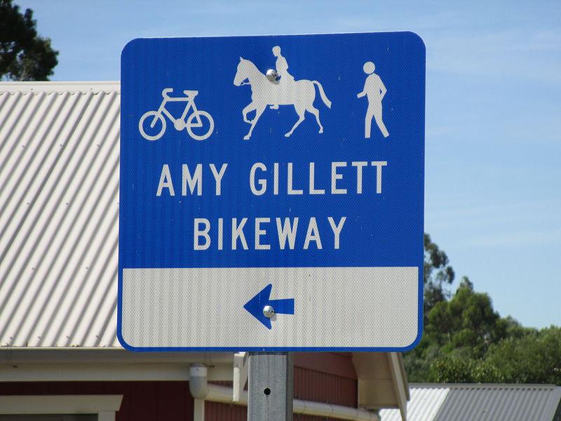 amy gillett bikeway wikipedia