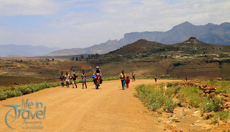 Lesotho in bici