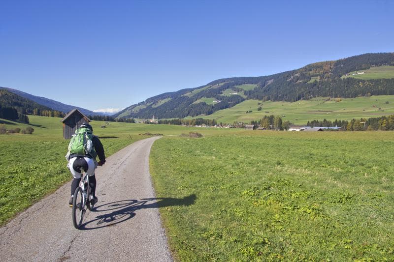 val pusteria in bici