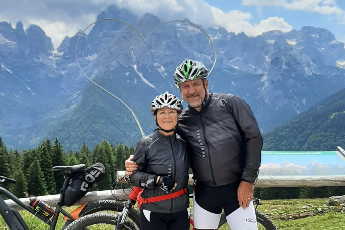 Giro delle Dolomiti di Brenta e Adamello in bici