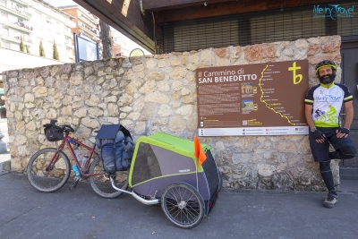 Cammino di San Benedetto in bici