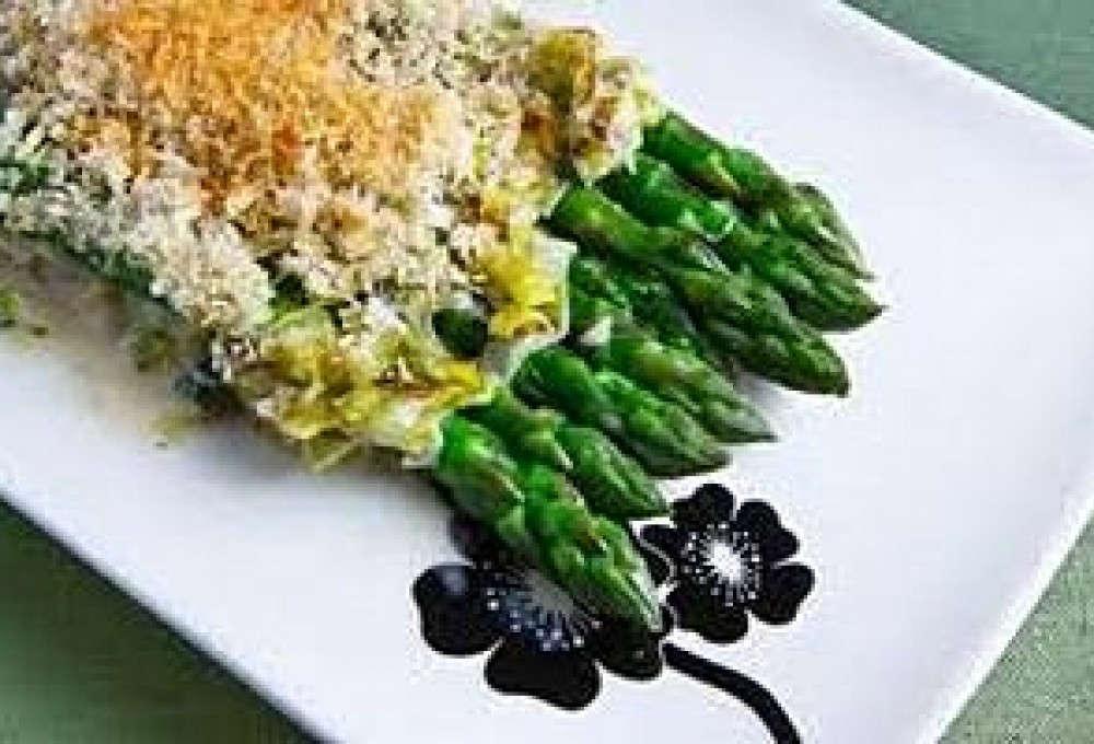 asparagi al gorgonzola