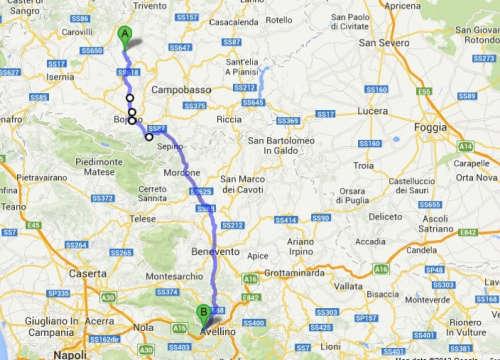 Bologna-Palinuro in bici tappa 6