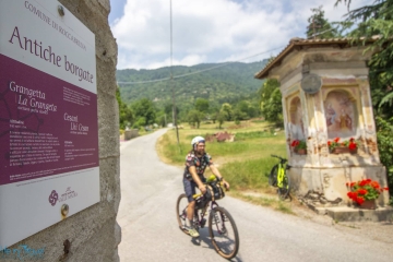 Valle Maira in bici: le Borgate di Roccabruna