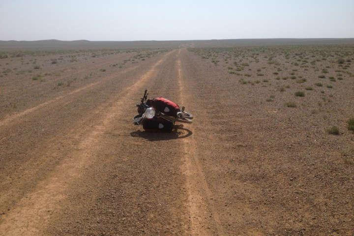 Deserto del Gobi in bici