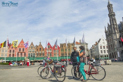Visitare Bruges in bici