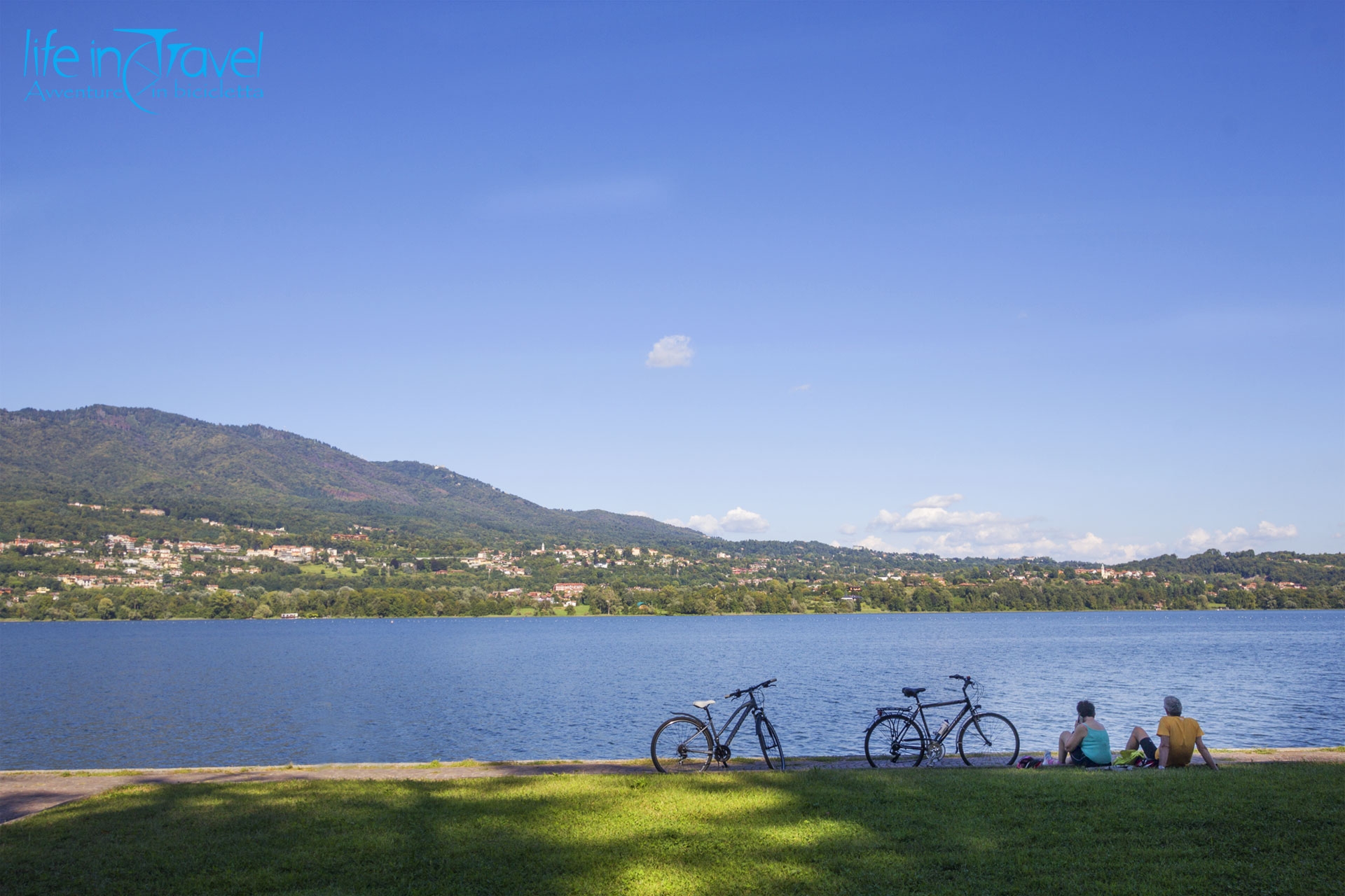 Giro del lago di Varese in bicicletta
